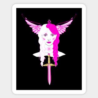 The Pink Valkyrie Sticker